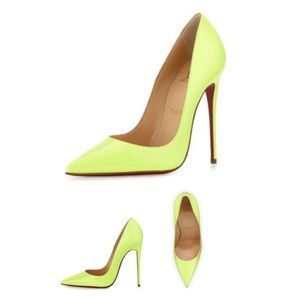 So Kate Christian Louboutin Neon - BRAND NEW